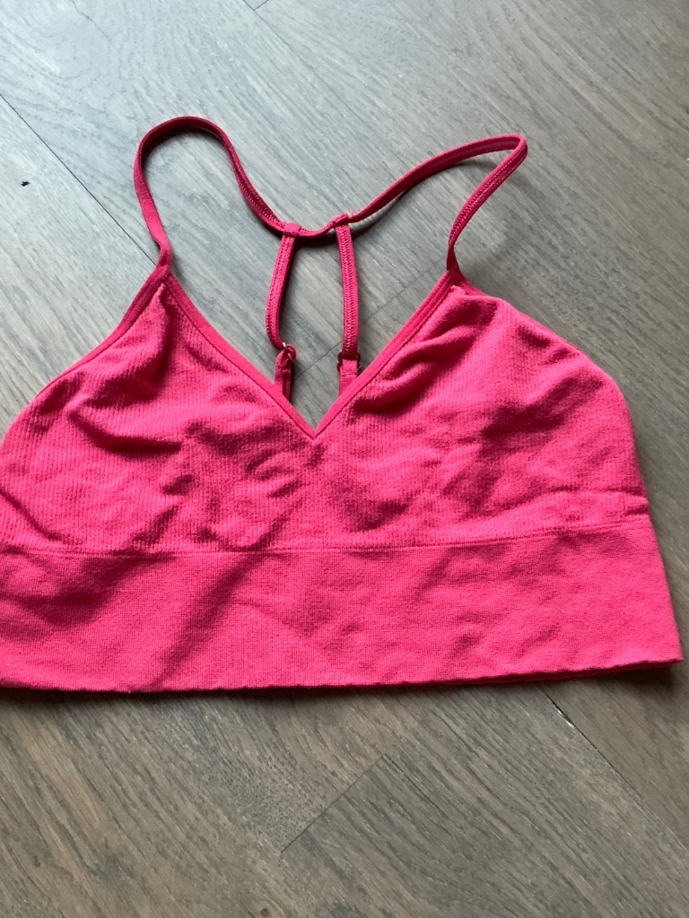 Anthropologie v-neck strappy bralette